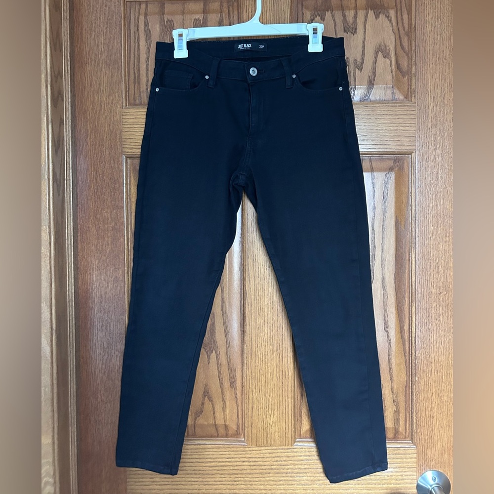 Just Black Women's Black Skinny Jeans - High-Rise Stretch